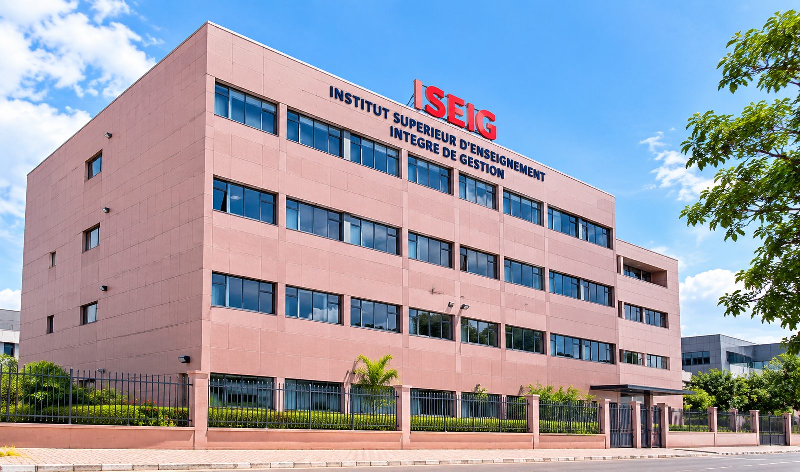 Le bâtiment principal de l'ISEIG